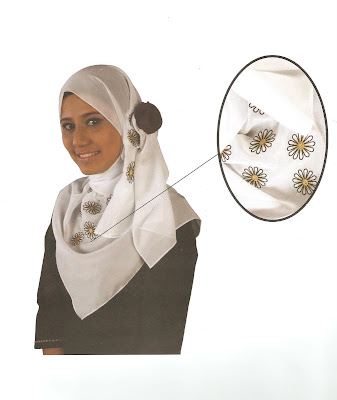 Perkhidmatan Jahitan dan Sulaman: Corak Sulaman Selendang