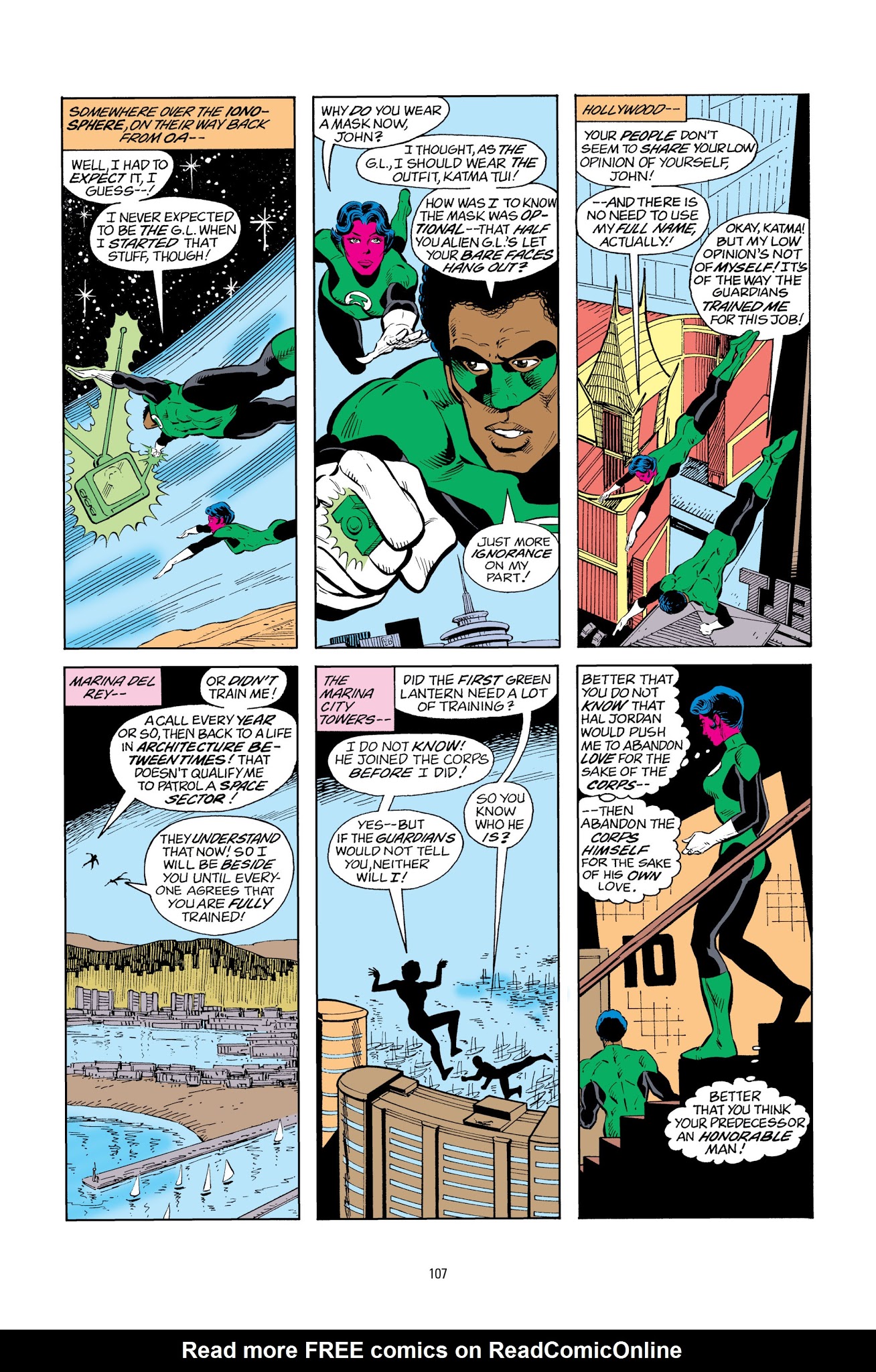 Read online Green Lantern: Sector 2814 comic -  Issue # TPB 2 - 107