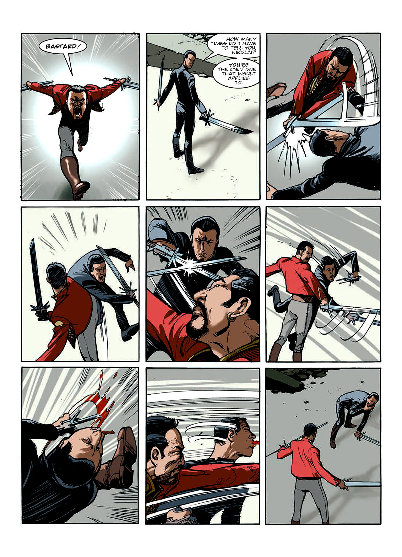 Read online Nikolai Dante comic -  Issue # TPB 10 - 113