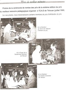 REMISE DES PRIX
