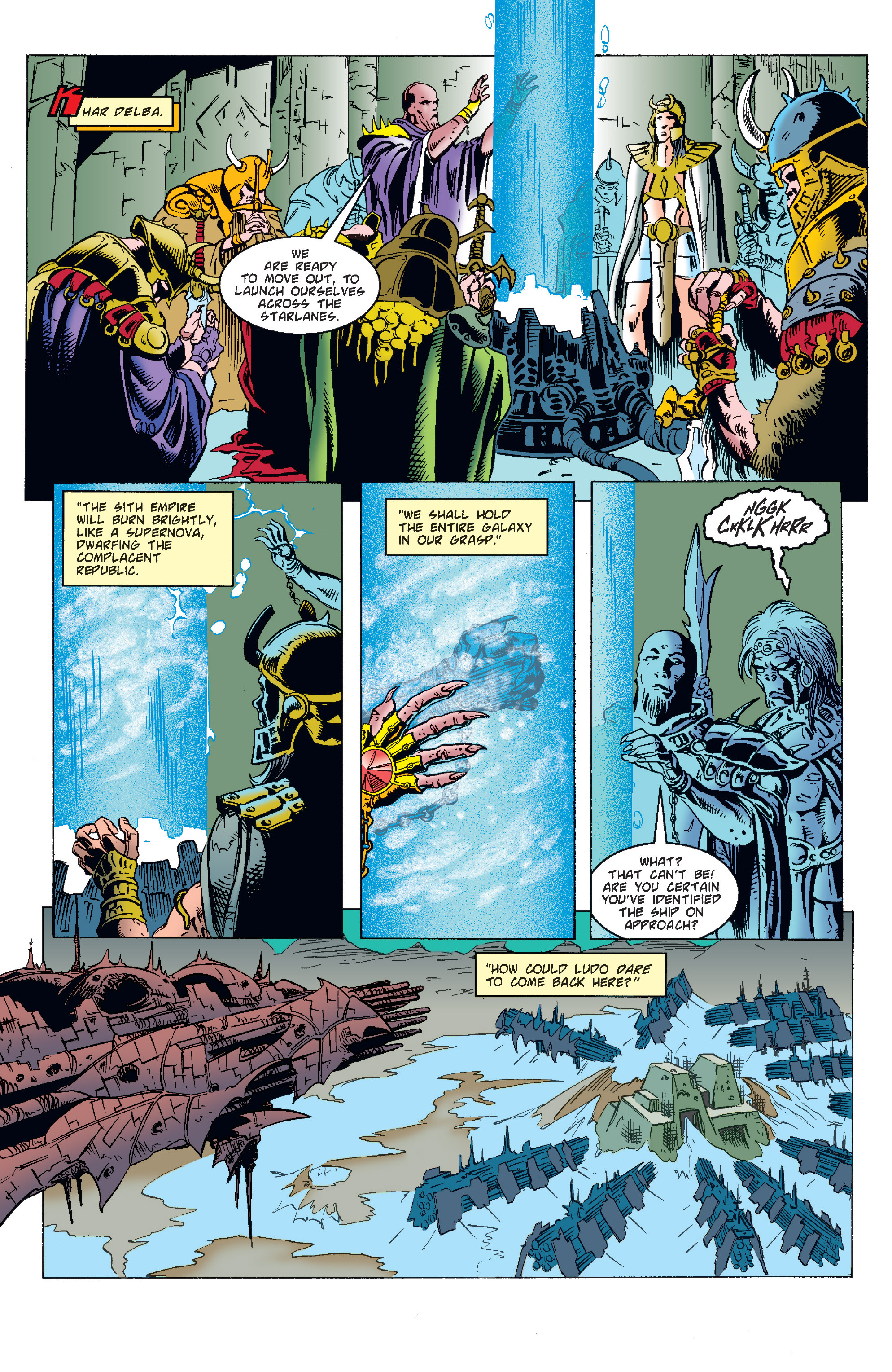 Read online Star Wars: Tales of the Jedi - The Fall of the Sith Empire comic -  Issue #1 - 24