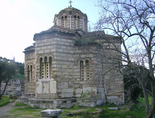 ο ναός των αγίων Αποστόλων στην αρχαία αγορά