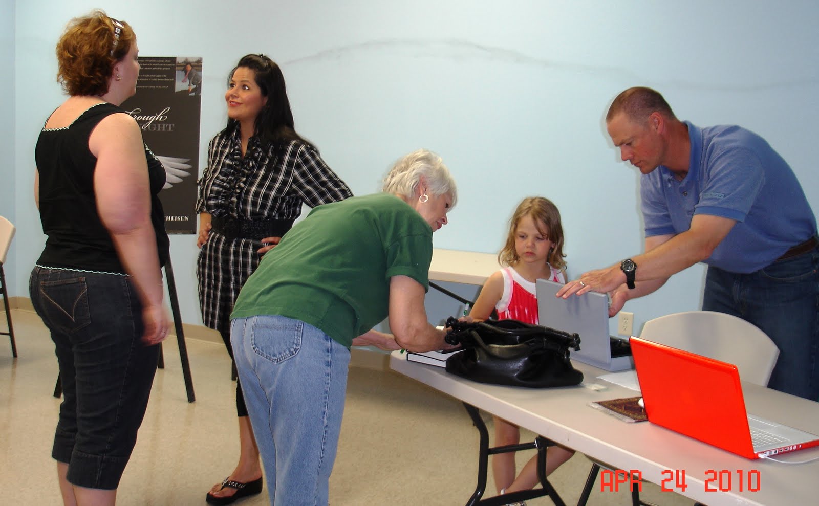 Aubrey Area Library April 2010