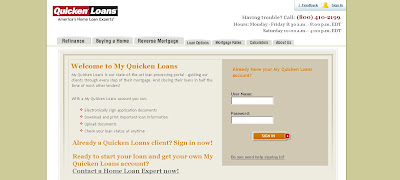 How to login to myquickenloans.com for My Quicken Loans?
