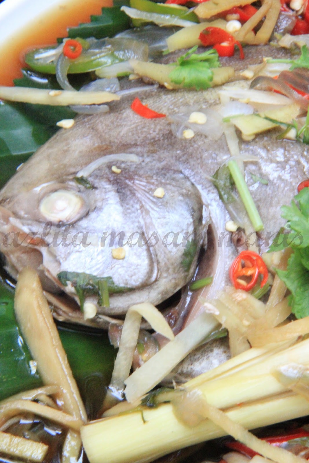 Resepi Ikan Bawal Azlita Inggris Juara
