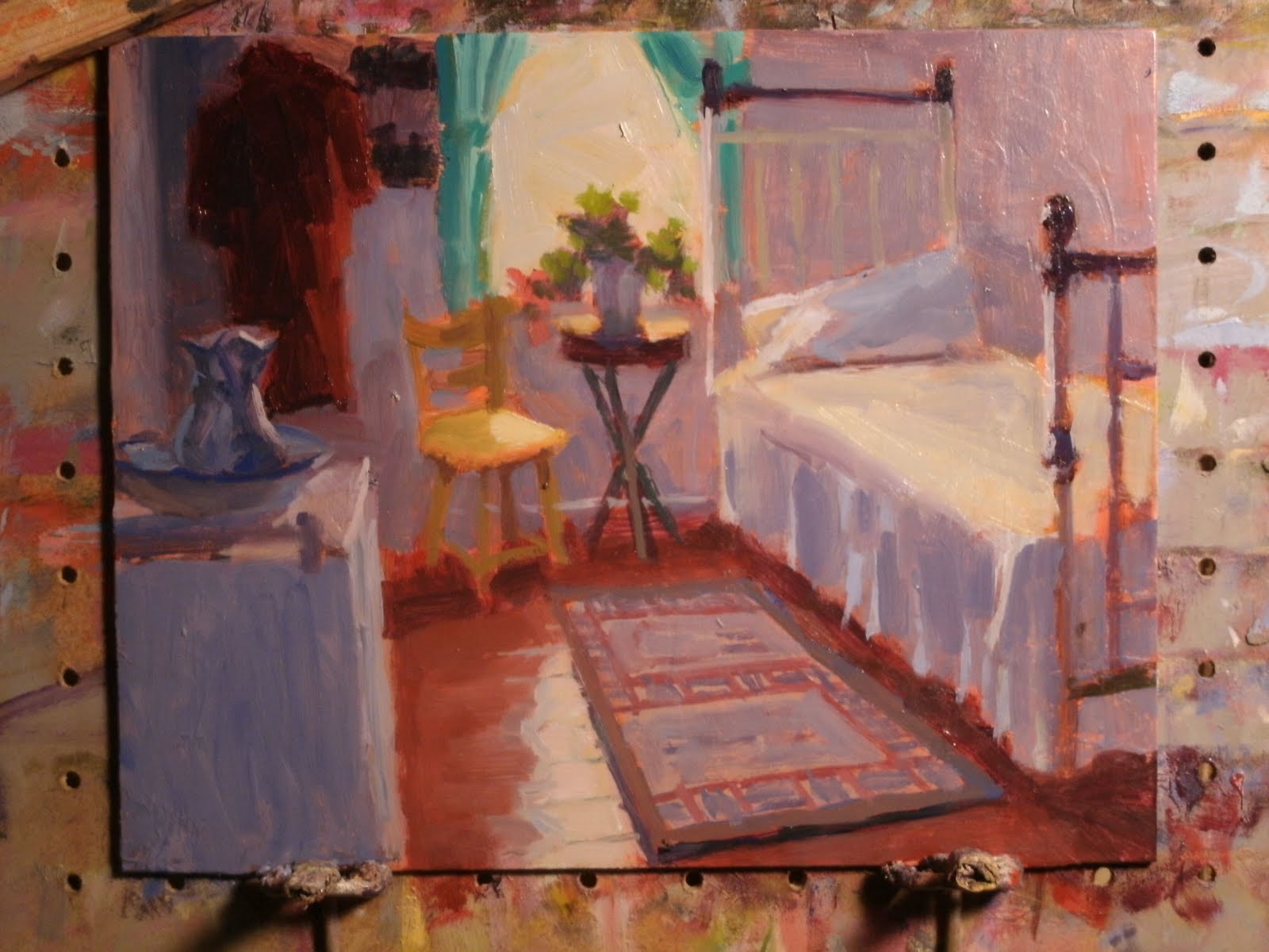 Mike Rooney Studios Painting a Day Underpainting Demo