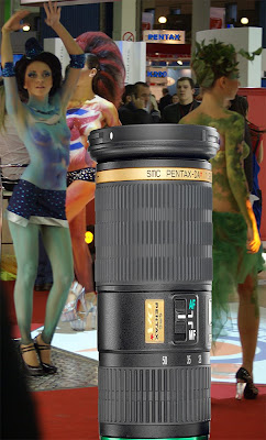 Pentax K200D lenses dance