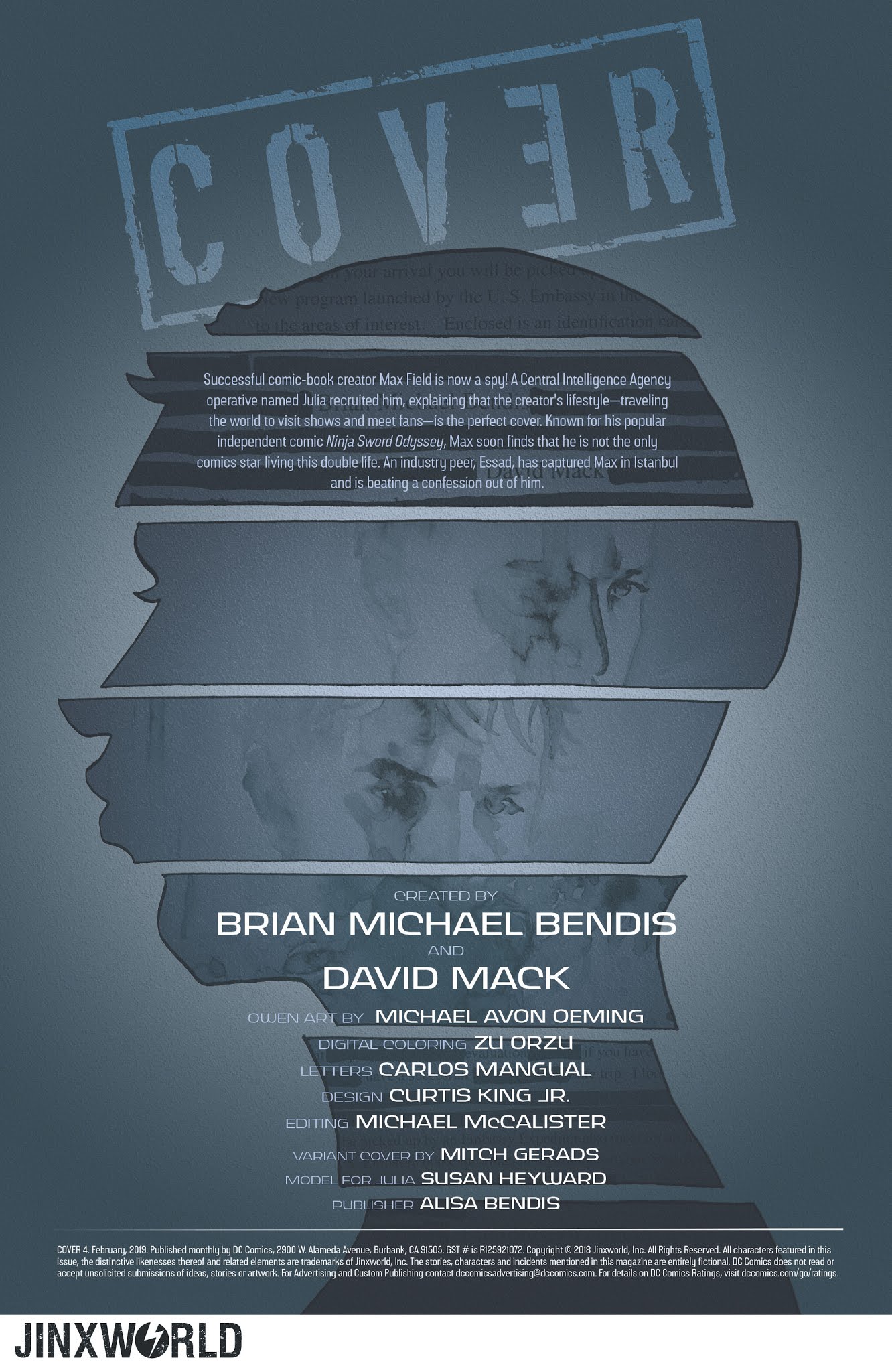 Read online Cover comic -  Issue #4 - 2