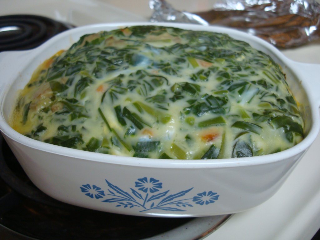 Home Cooking Experiment Chinese chive egg pie