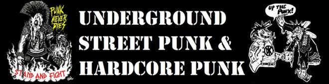 Underground street punk & hardcore punk