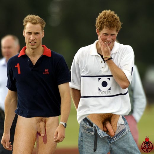 Prince william caught relieving himself
