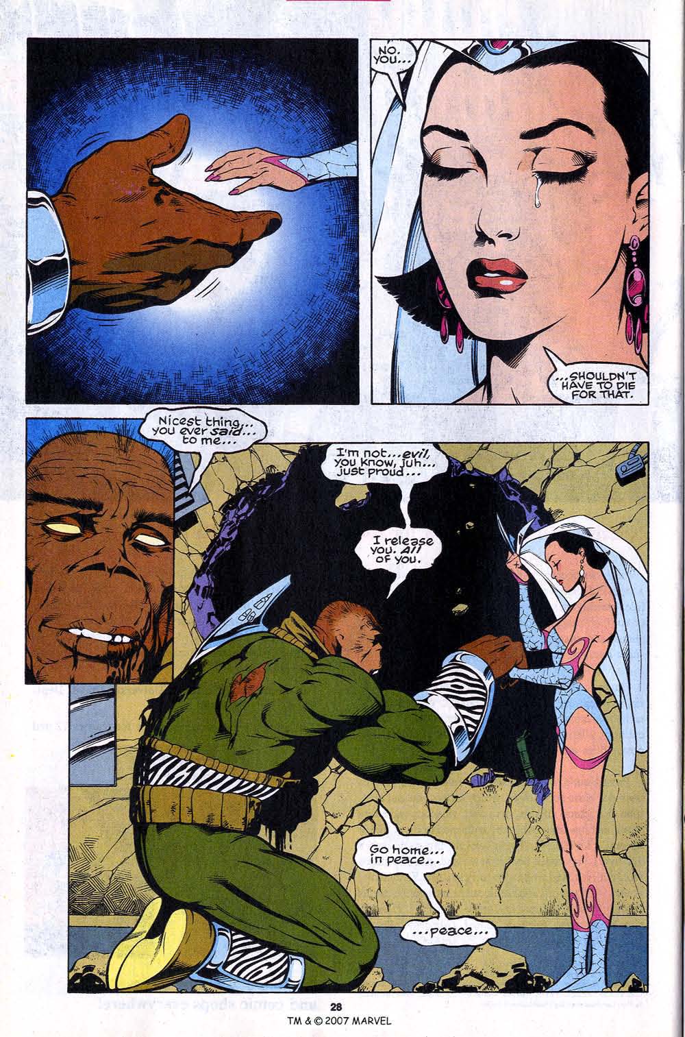 Read online The Incredible Hulk (1968) comic -  Issue #416 - 30