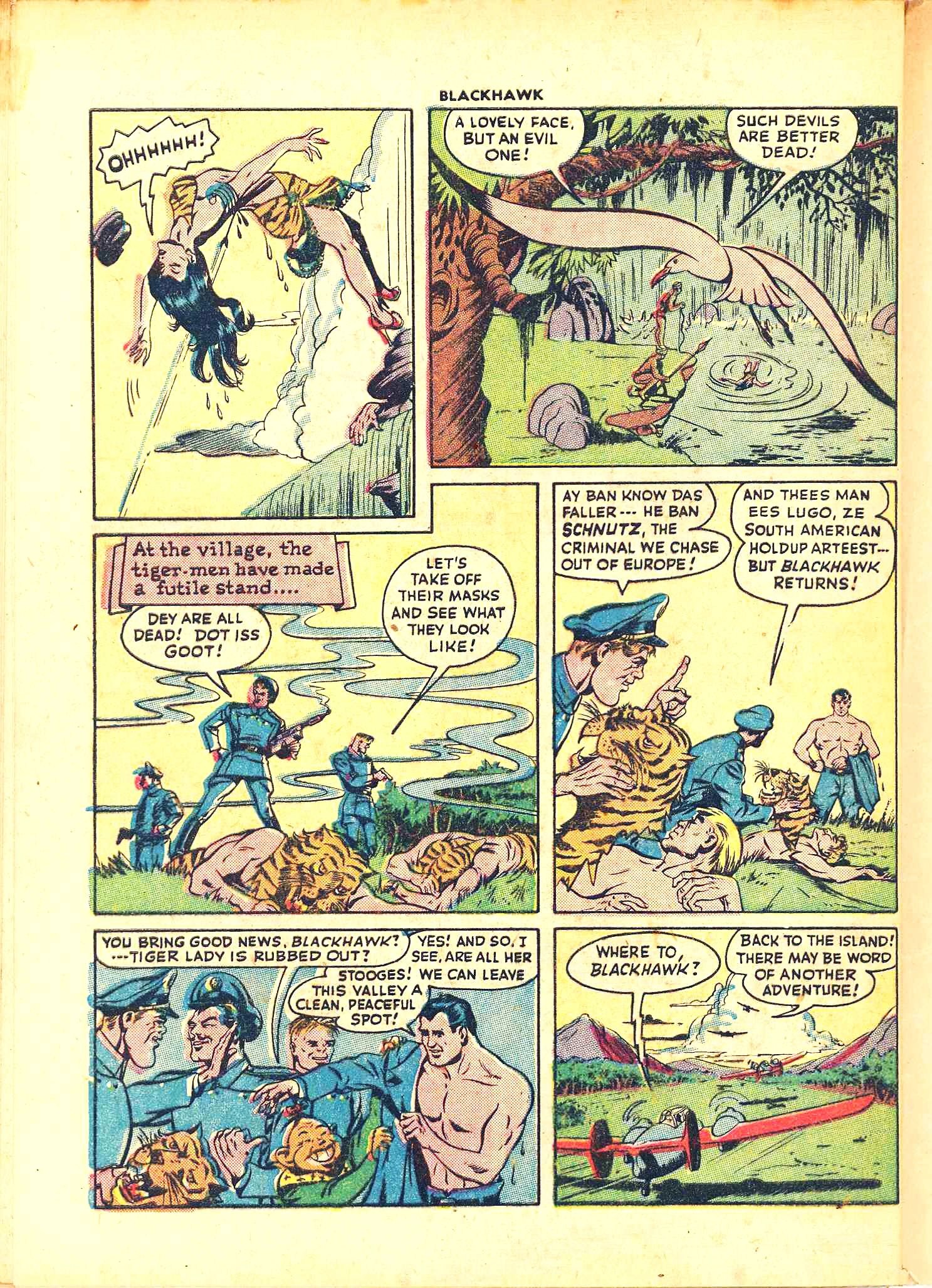 Read online Blackhawk (1957) comic -  Issue #11 - 50