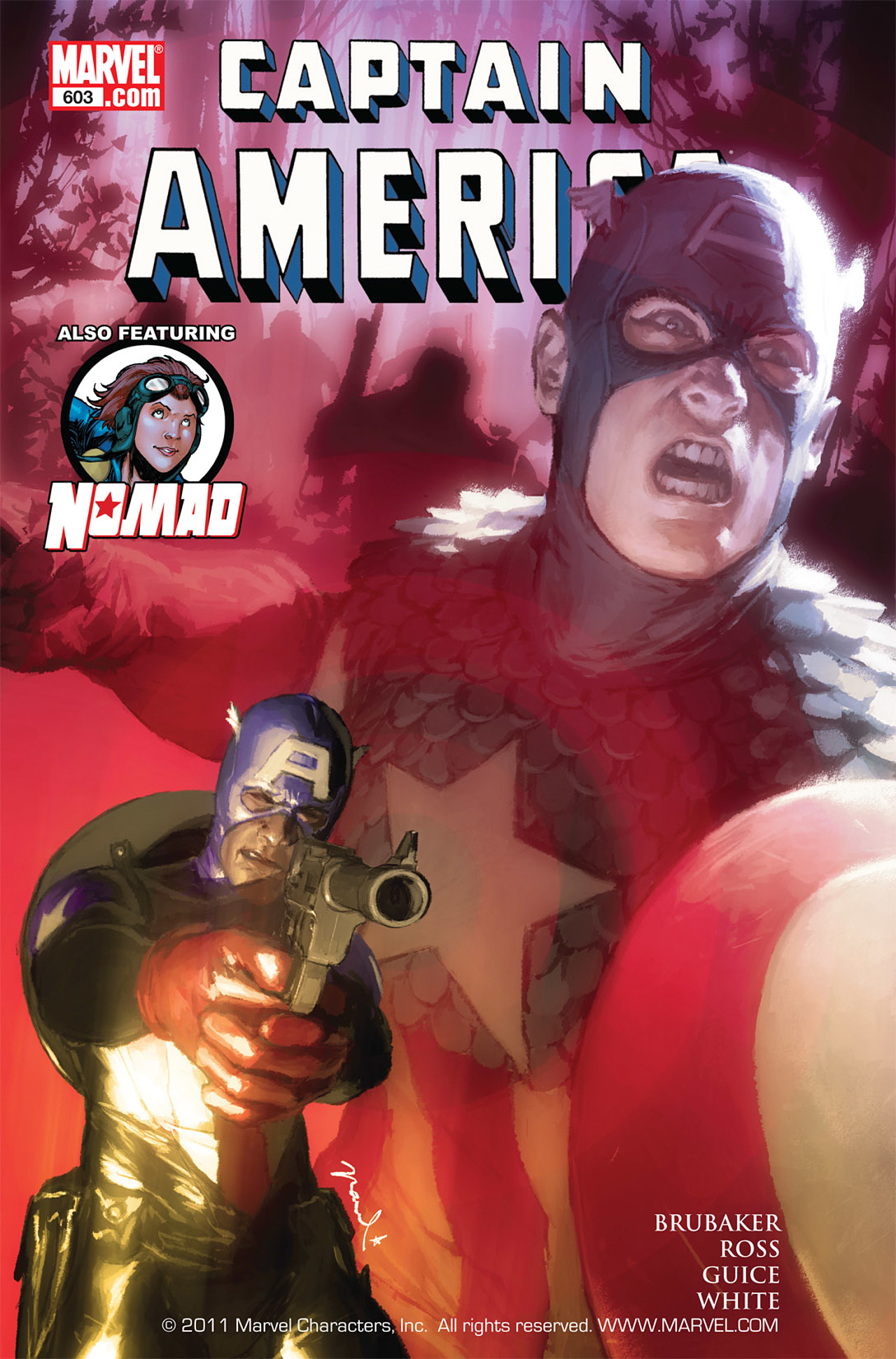 Read online Captain America (1968) comic -  Issue #603 - 1