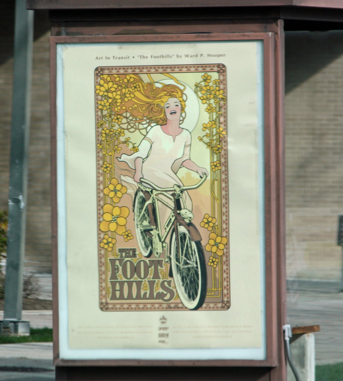 Boise Daily Photo Bus Shelter Art