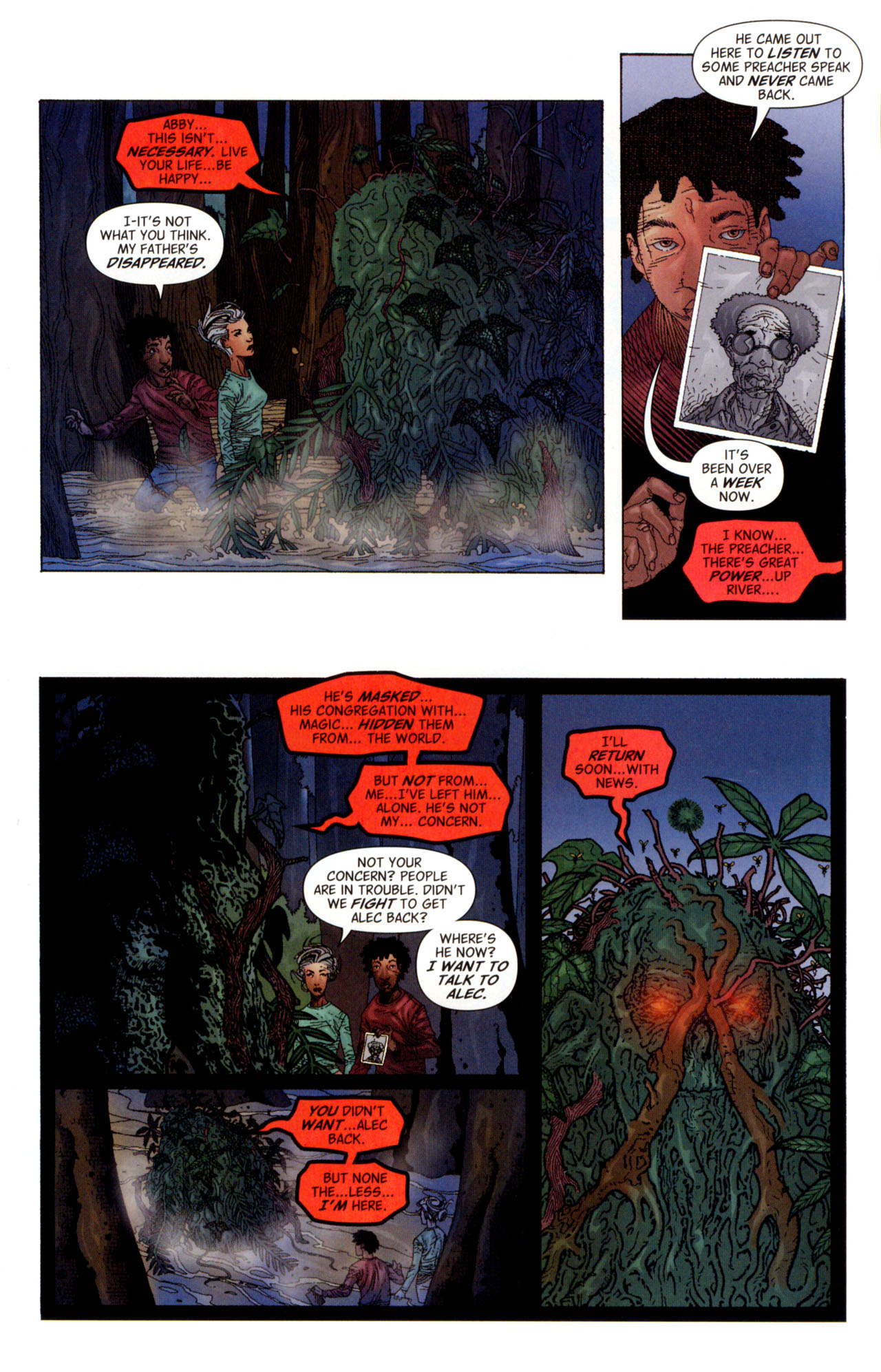 Read online Swamp Thing (2004) comic -  Issue #14 - 9