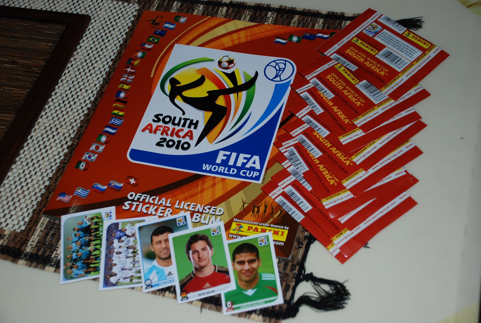 Days of Our Life Brisbane, Australia World Cup 2010 Sticker Book