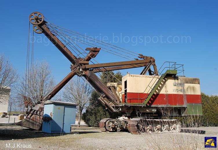 Bagger Galerie Construction Machines: Ruston Bucyrus 110 RB Seilbagger ...
