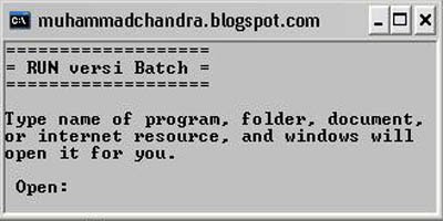 Batch File Programming Tutorial
