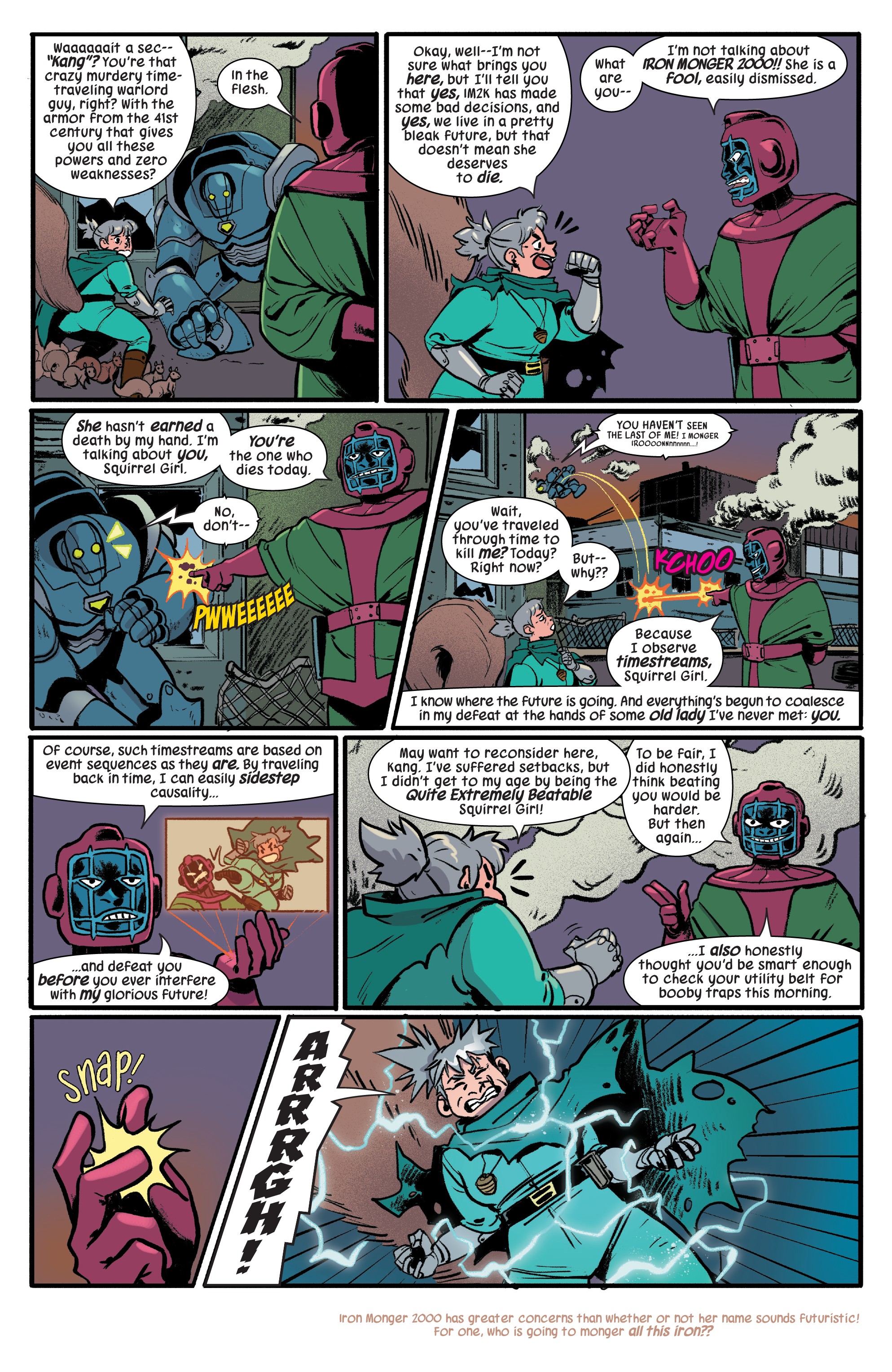 Read online The Unbeatable Squirrel Girl II comic -  Issue #42 - 4