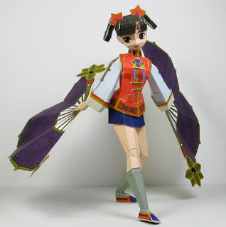 anime models | Papercraft Paradise | PaperCrafts | Paper Models | Card