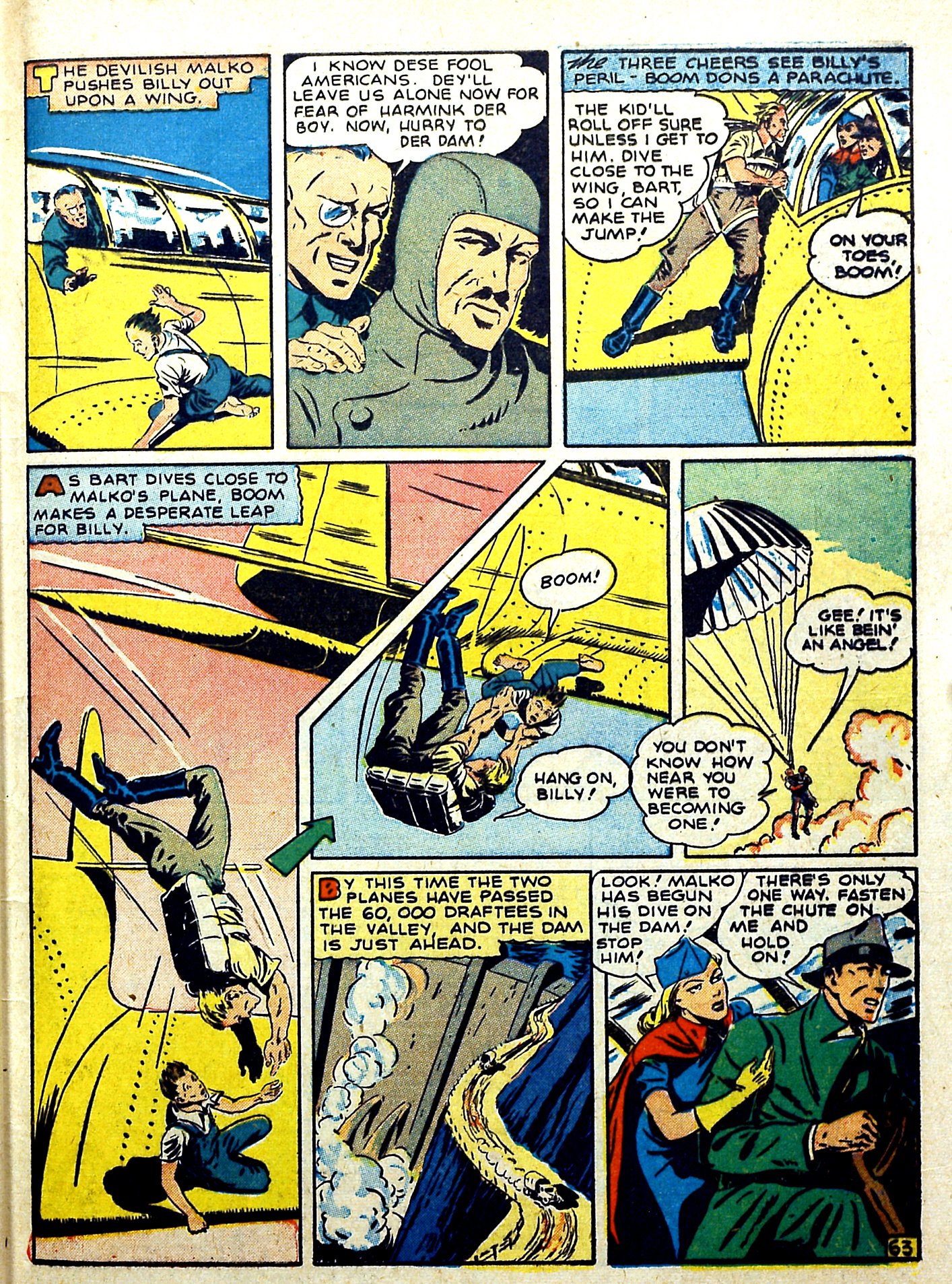 Read online Our Flag Comics comic -  Issue #3 - 64