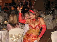 one of the sensual belly dancers