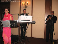 Jason Geh Live Band performing at the wedding reception