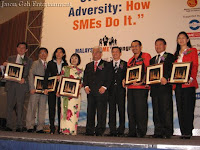 The awards presentation