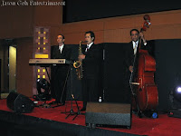 Jazz Trio performing live during ACIA's cocktail reception