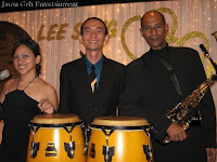 Profile image of Jason Geh's three piece Wedding Band