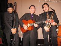 A profile photo of the three piece Live Band that was provided by Jason Geh Entertainment