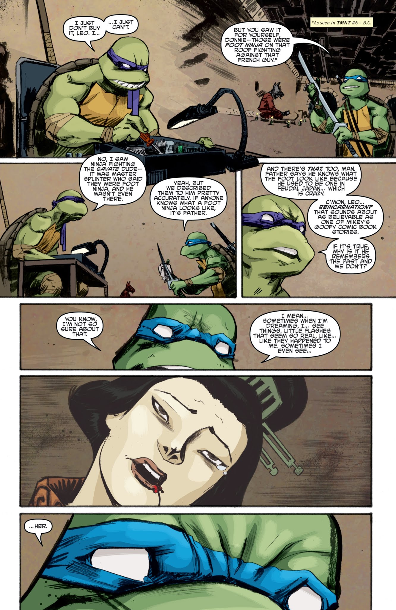 Read online Teenage Mutant Ninja Turtles: The IDW Collection comic -  Issue # TPB 1 (Part 3) - 37