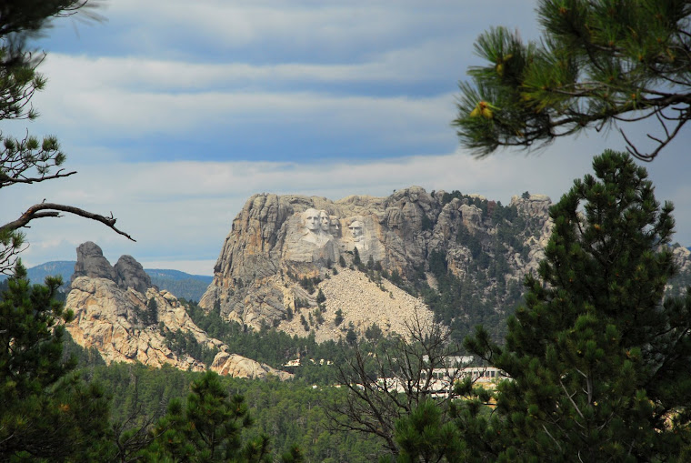 Mount Rushmore From a Distance
