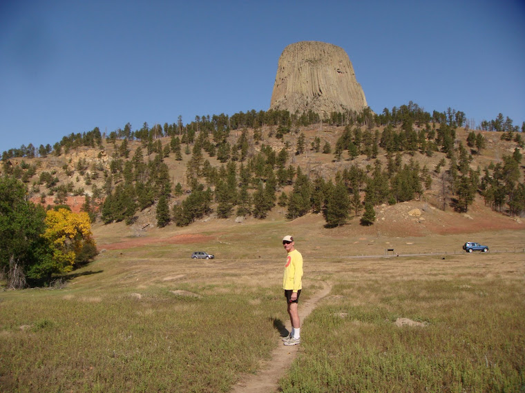 Jerry on Trail to Devil's Tower