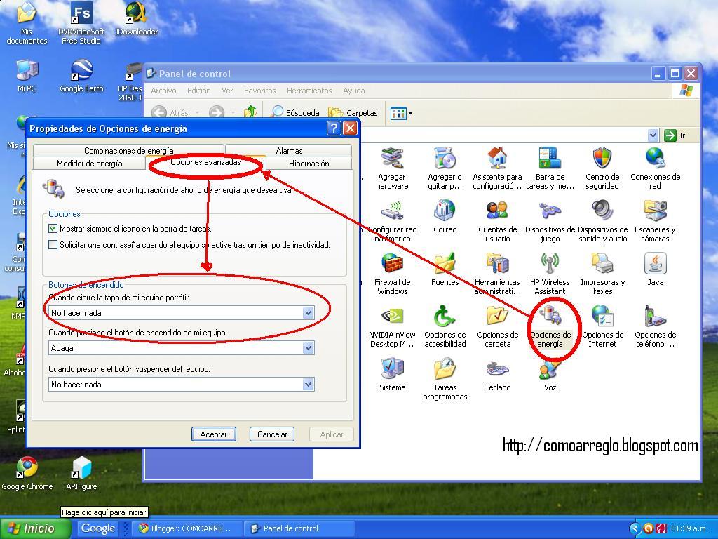 TRUCO GUIAS COMO EVITAR QUE EL PORTÁTIL SUSPENDA CUANDO CIERRO LA TAPA