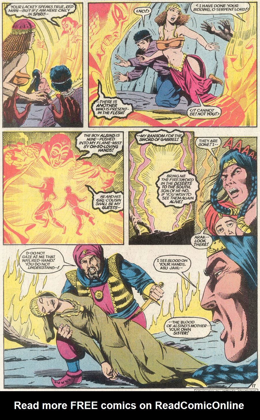 Read online Arak Son of Thunder comic -  Issue #36 - 17