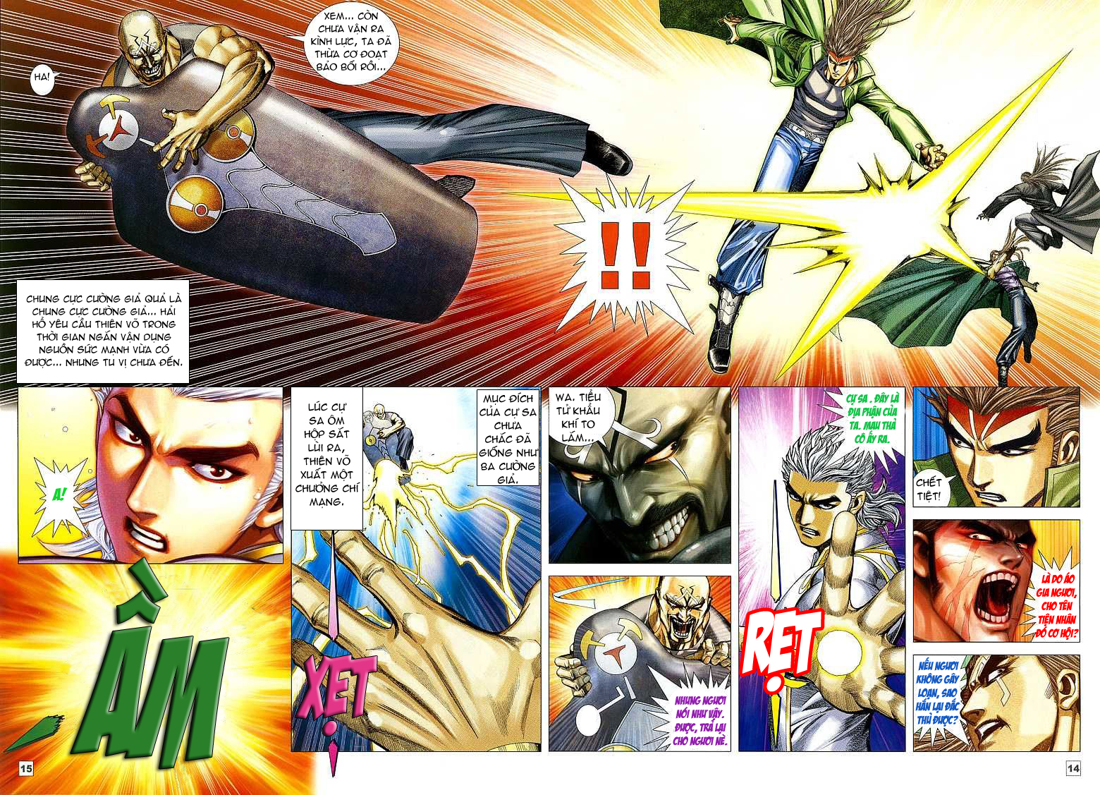 Võ Thần Chung Cực chap 8