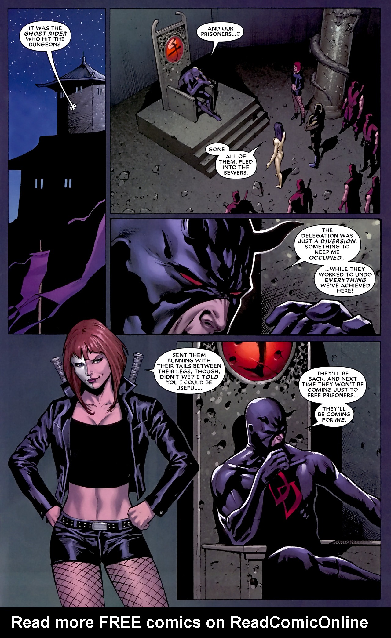 Read online Shadowland comic -  Issue #3 - 19