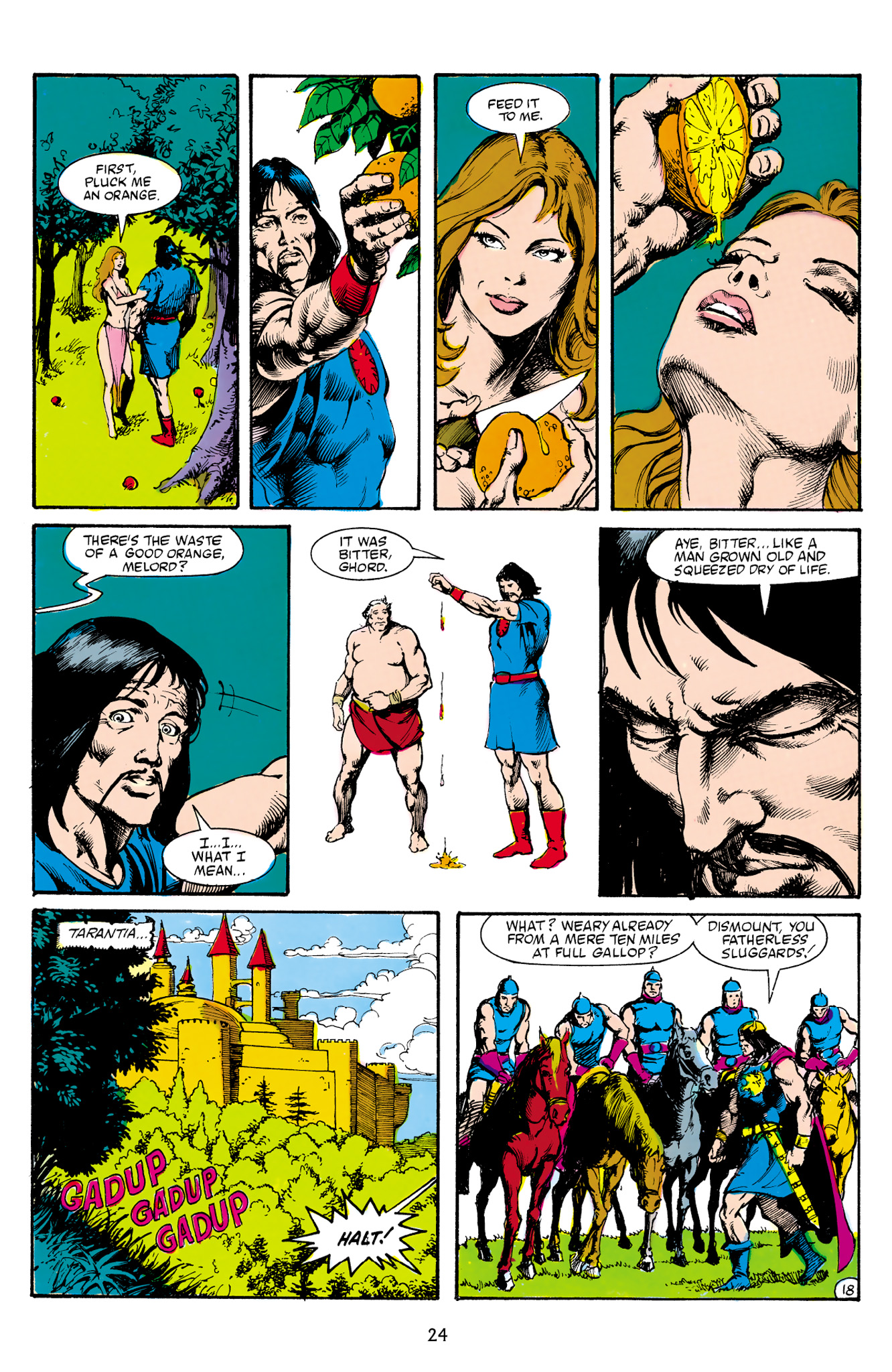 Read online The Chronicles of King Conan comic -  Issue # TPB 6 (Part 1) - 24