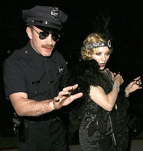 Tough Guy and a familiar flapper: Madonna celebrates religion