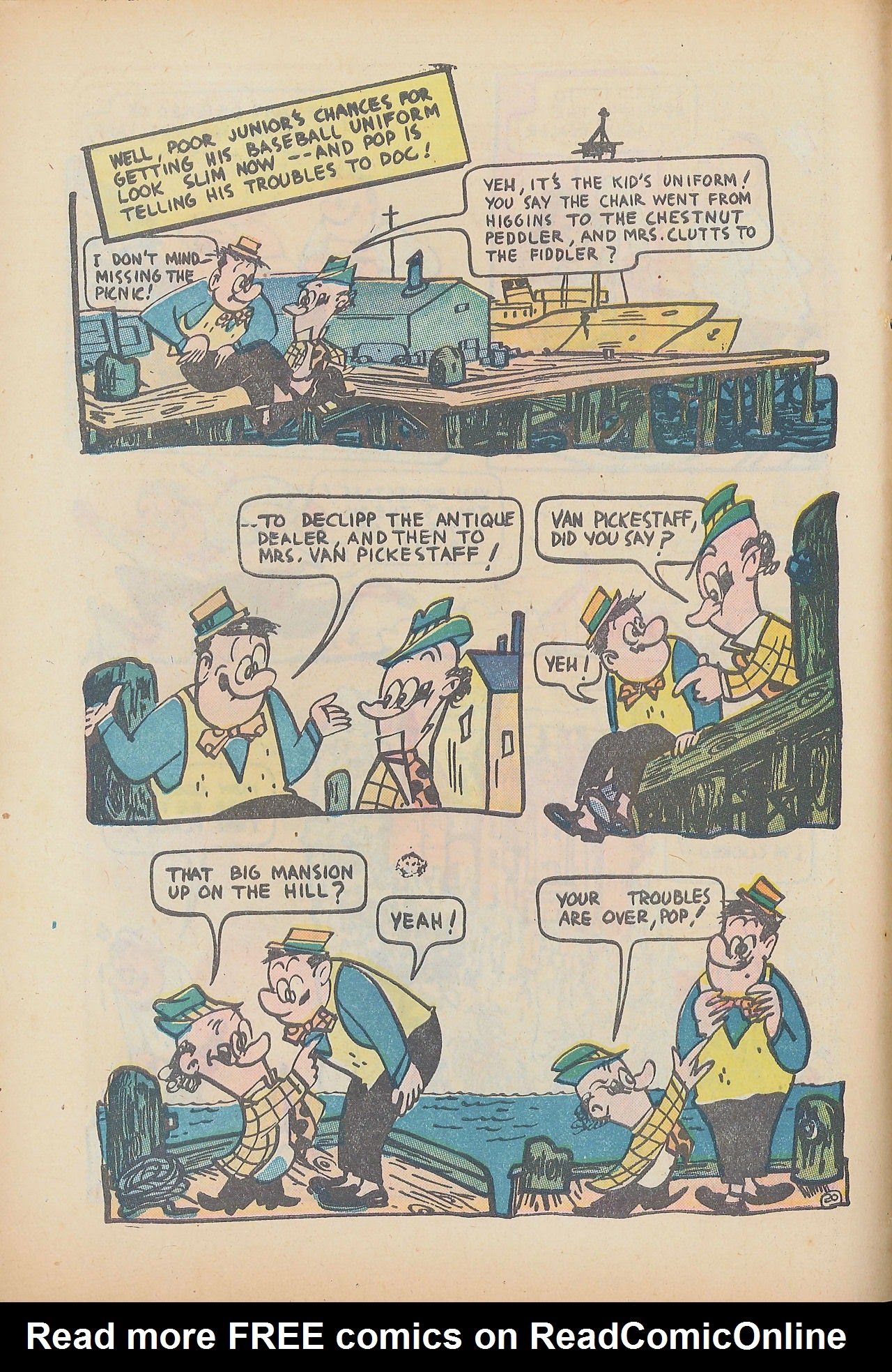 Read online Milt Gross Funnies comic -  Issue #1 - 22