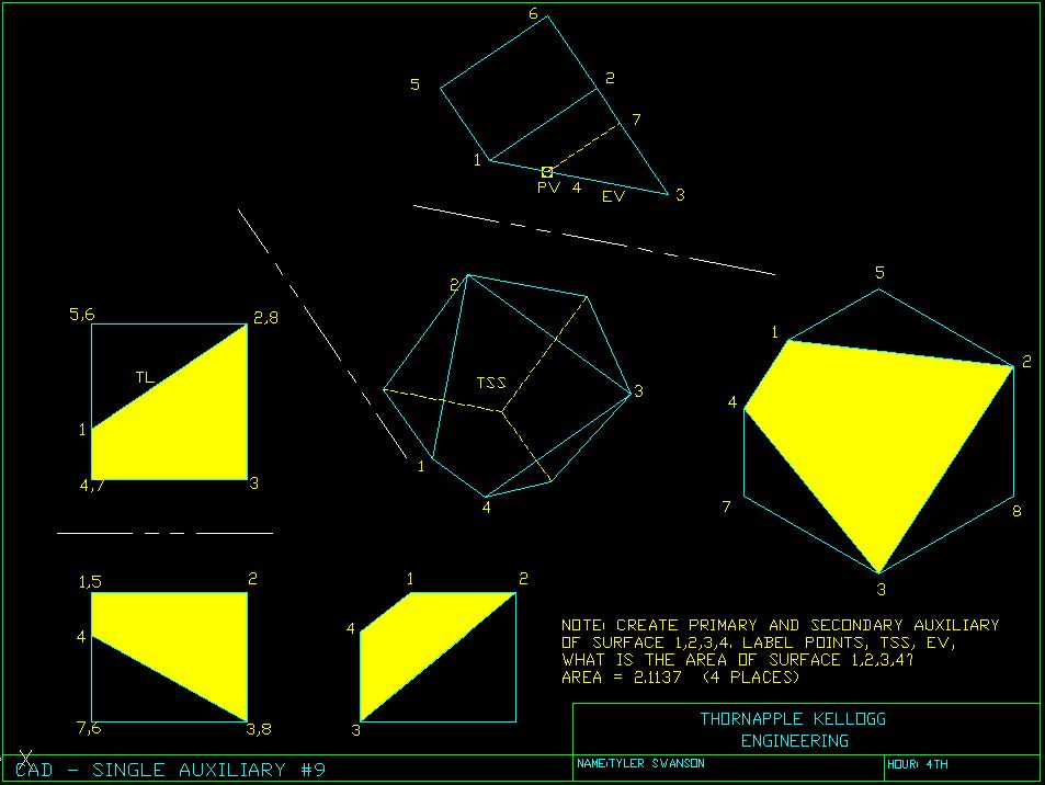 Swanson Engineering: True Size and Shape