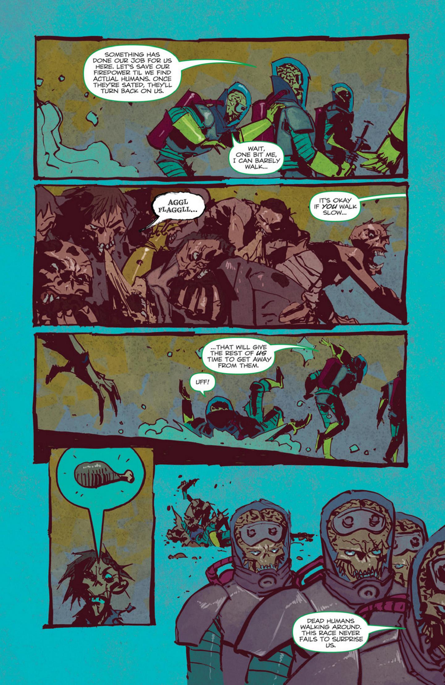 Read online Mars Attacks Zombie VS. Robots comic -  Issue # Full - 16