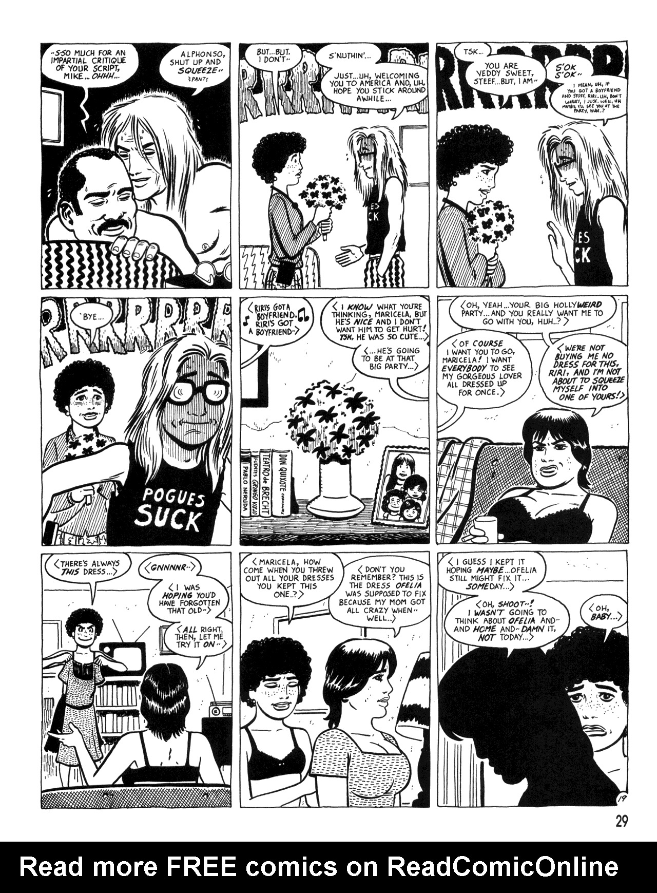 Read online Love and Rockets (1982) comic -  Issue #33 - 31