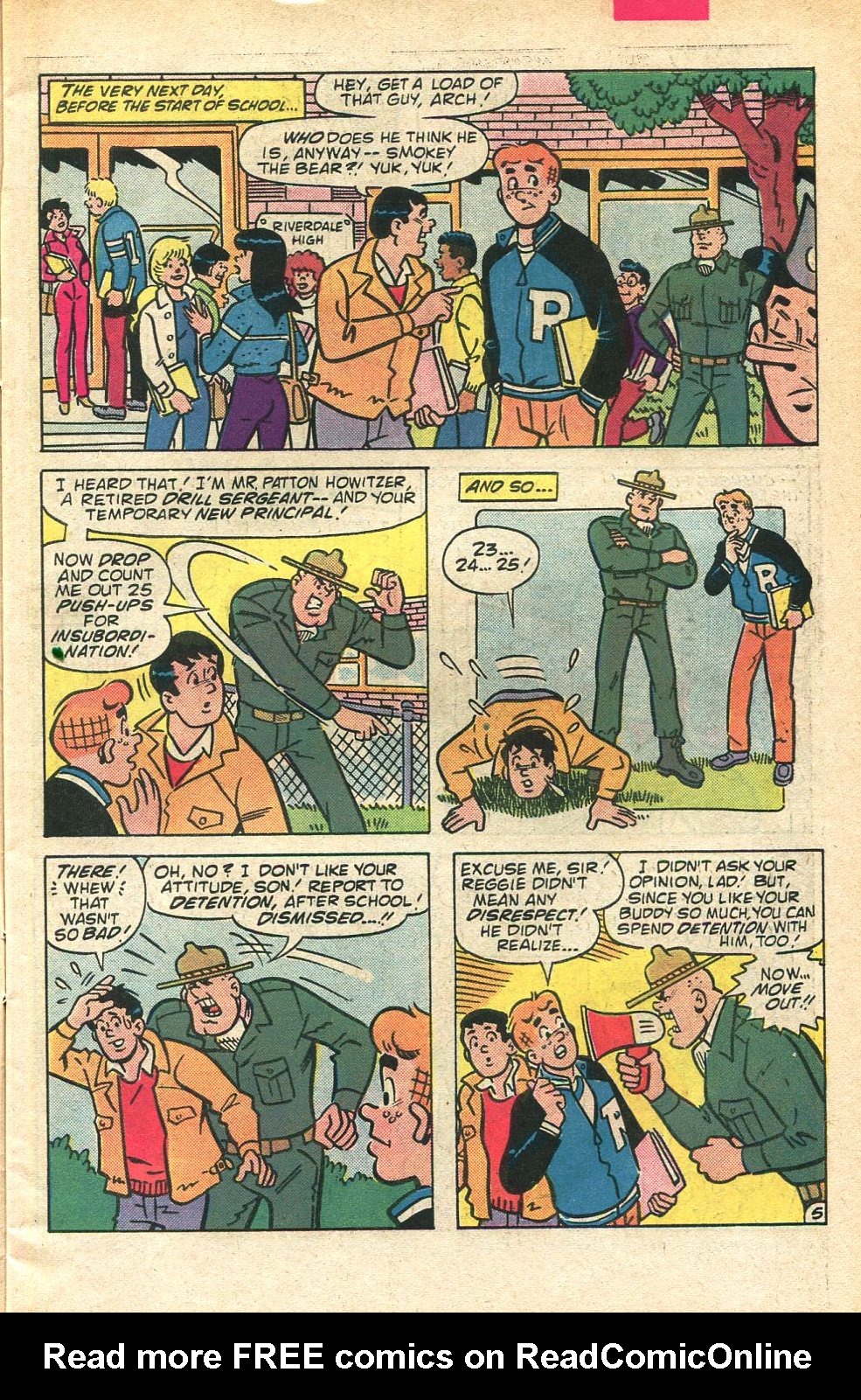 Read online Archie at Riverdale High (1972) comic -  Issue #100 - 7