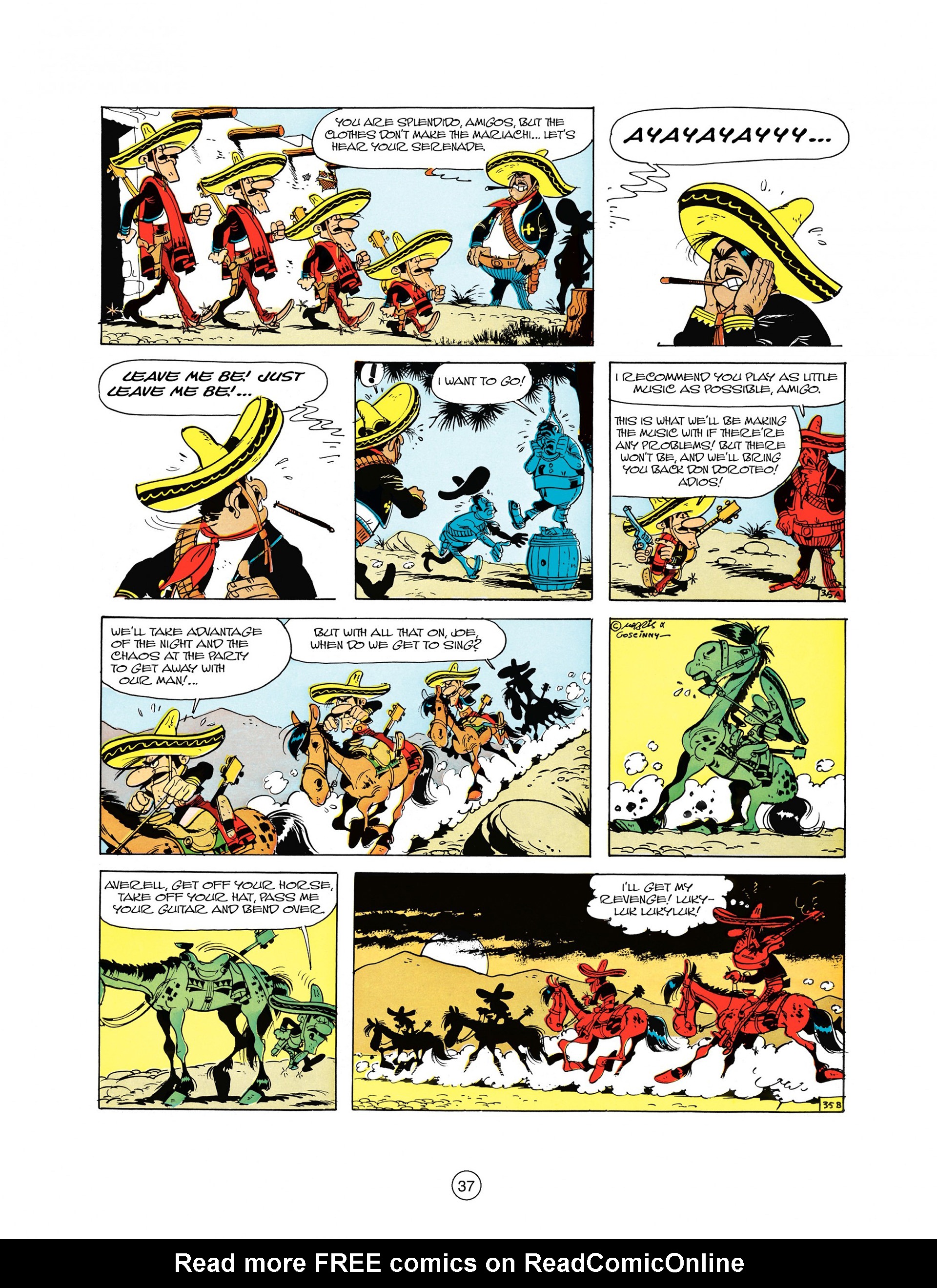 Read online A Lucky Luke Adventure comic -  Issue #10 - 37