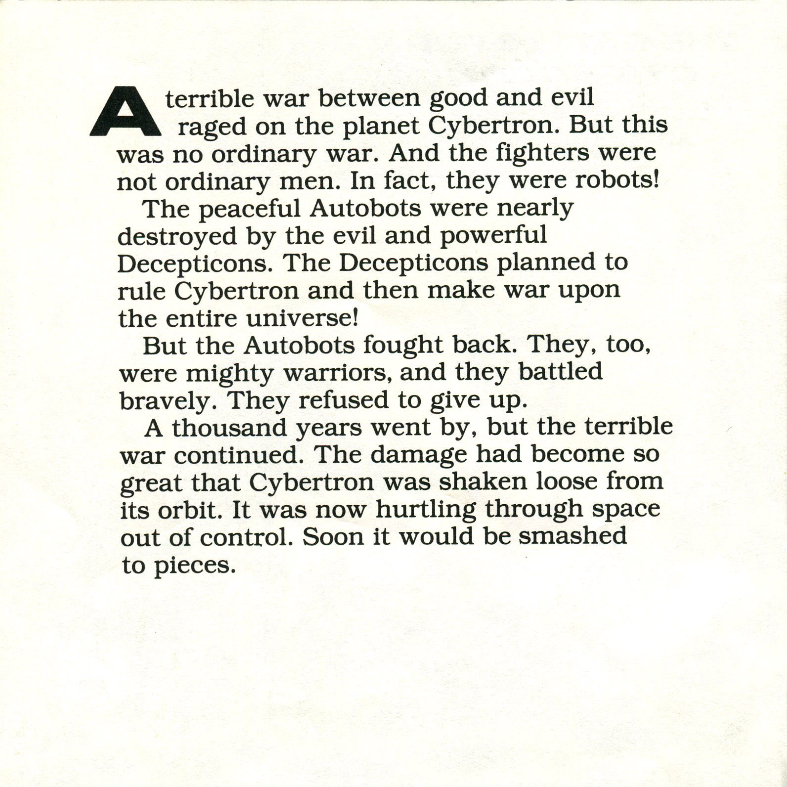 Read online The Transformers: Battle for Cybertron comic -  Issue # Full - 5