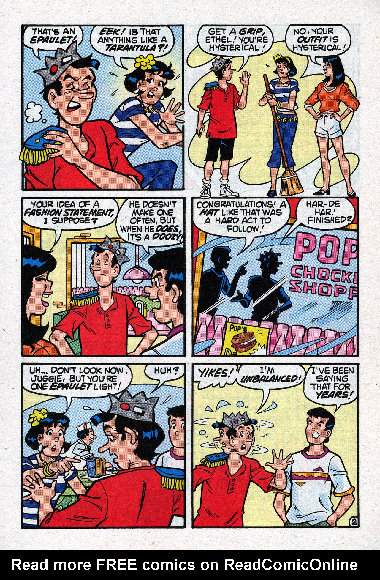 Read online Jughead & Friends Digest Magazine comic -  Issue #4 - 87