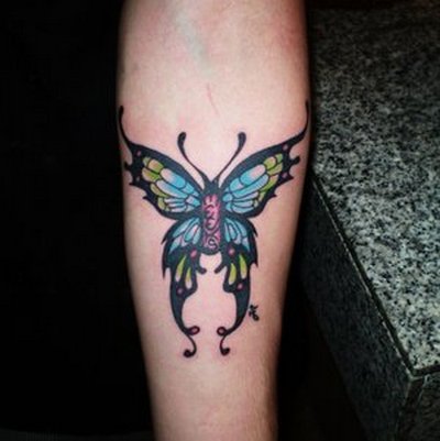Tattoo KupuKupu di Tangan Butterfly Tattoo Album 2 